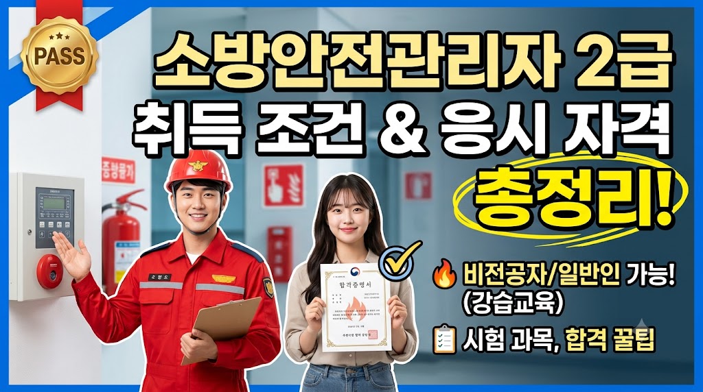 소방안전관리자 응시자격