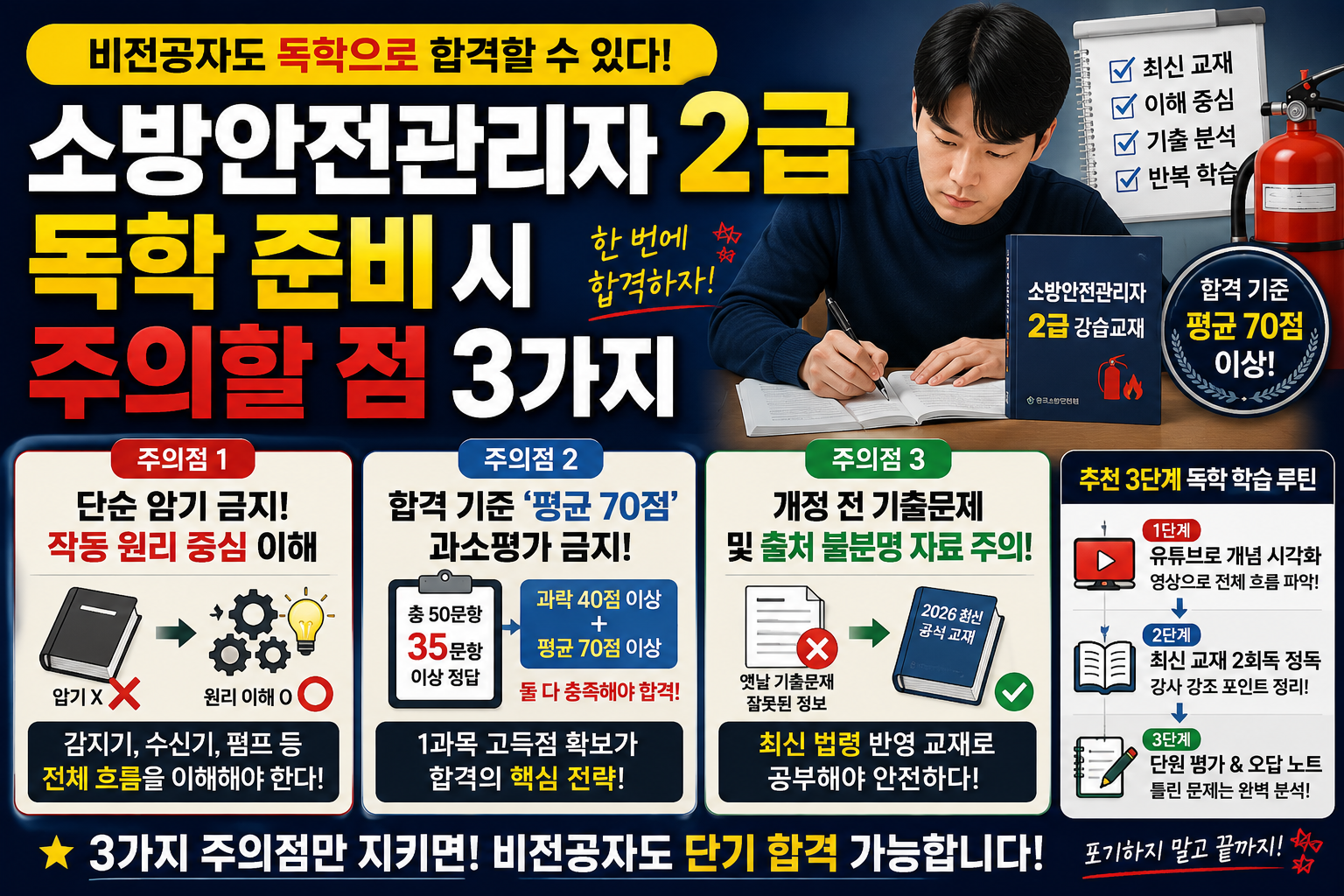 소방안전관리자 독학